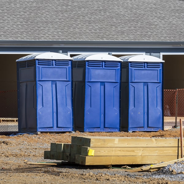 do you offer hand sanitizer dispensers inside the porta potties in East Peru IA